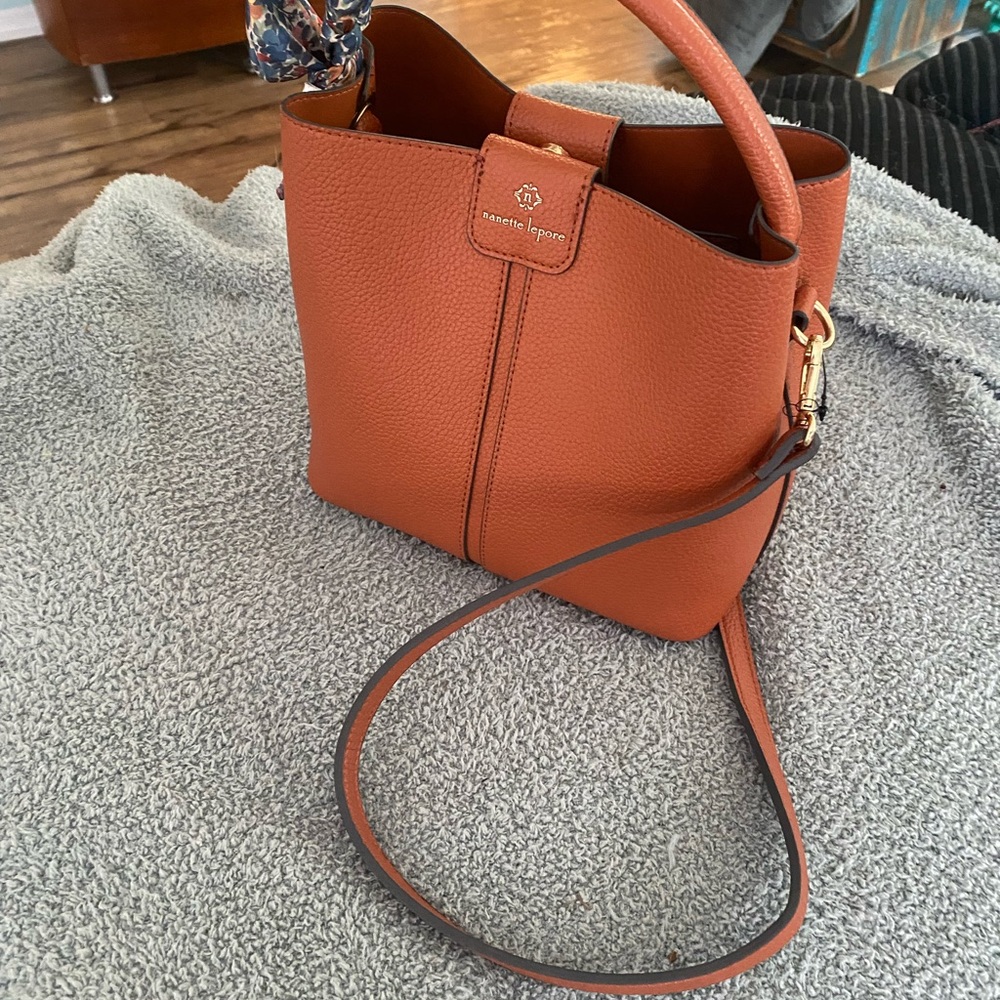 Nanette Lepore Terracotta Shoulder Bag